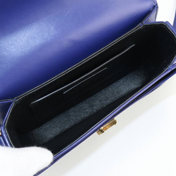 SAINT LAURENT Solferino Small Satchel 634306 Shoulder Leather Women's - Picture 3 of 11